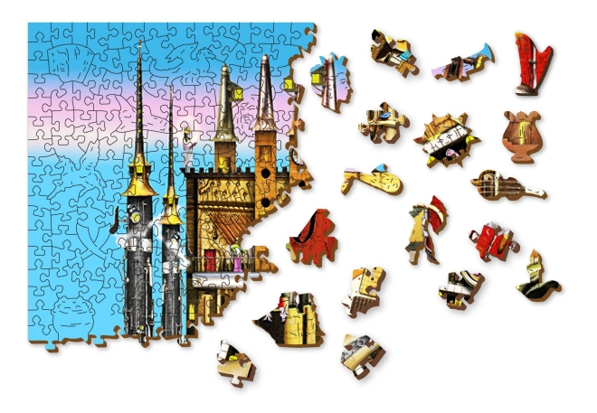 Puzzle bifacciale 2in1 per divertimento raddoppiato
