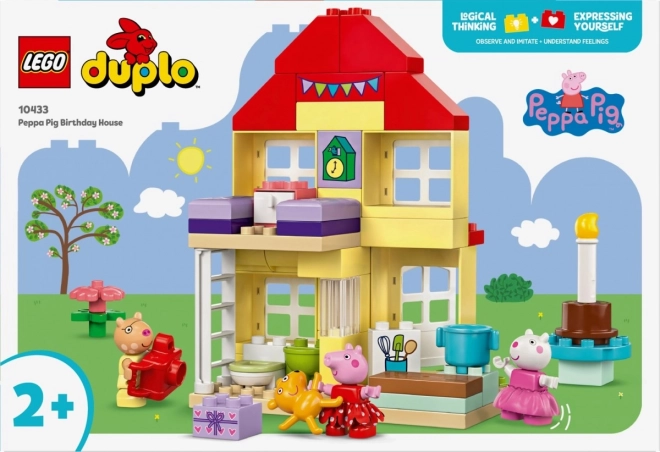 Casa di compleanno di Peppa con mattoncini DUPLO