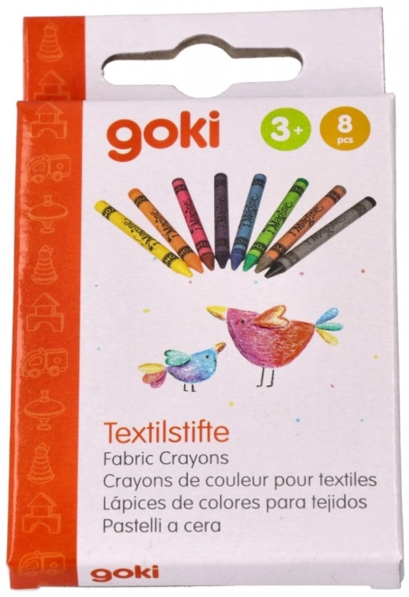 Goki pastelli per tessuti