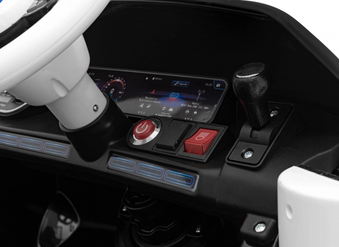 Mercedes Benz AMG EQA per bambini nero + Telecomando + Cinture di sicurezza a 5 punti + EVA + Display MP3 + LED