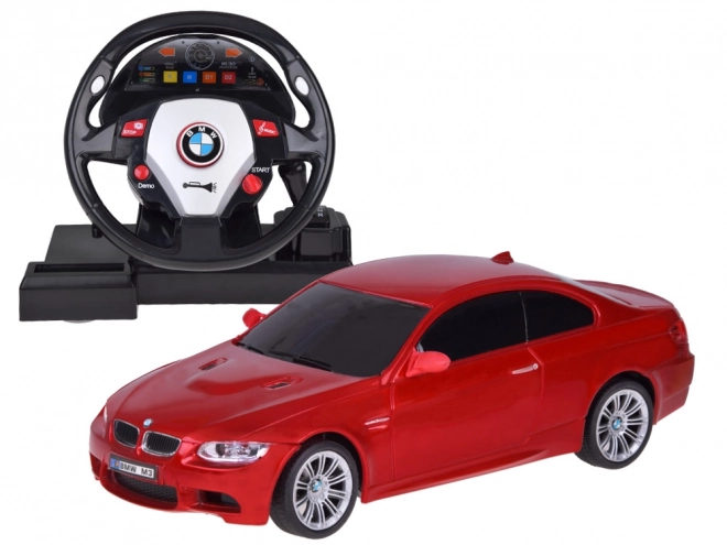 Auto sportivo con volante BMW 1:24 radiocomandato