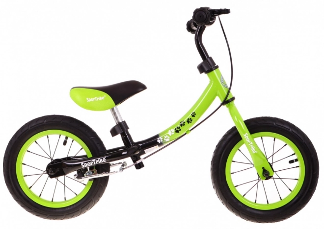 Bicicletta Senza Pedali per Bambini Boomerang SporTrike Verde