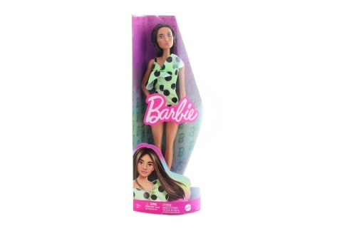 Bambola Barbie Fashionistas in tuta a pois