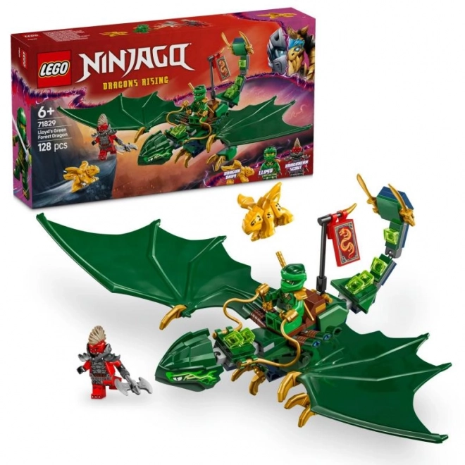 Lego Ninjago Drago Verde della Foresta di Lloyd