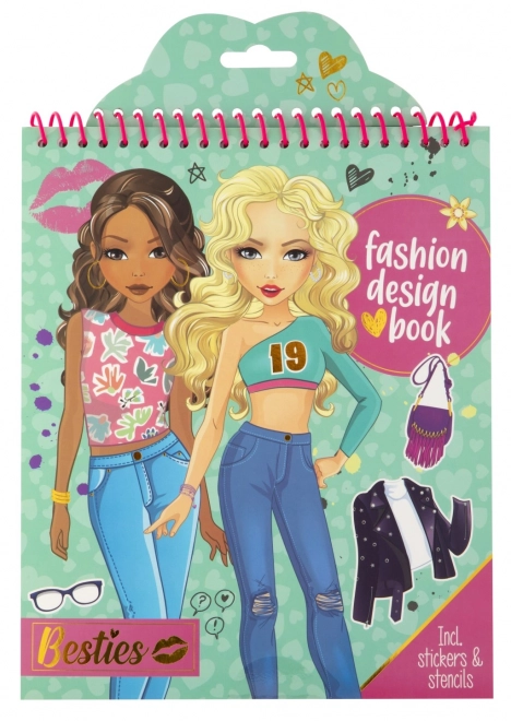 Libro di moda del designer Besties