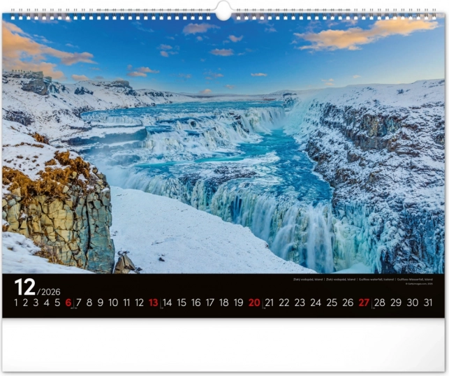 Calendario da parete Paesaggi 2026