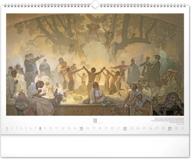 Calendario da Parete Epopea Slava 2026