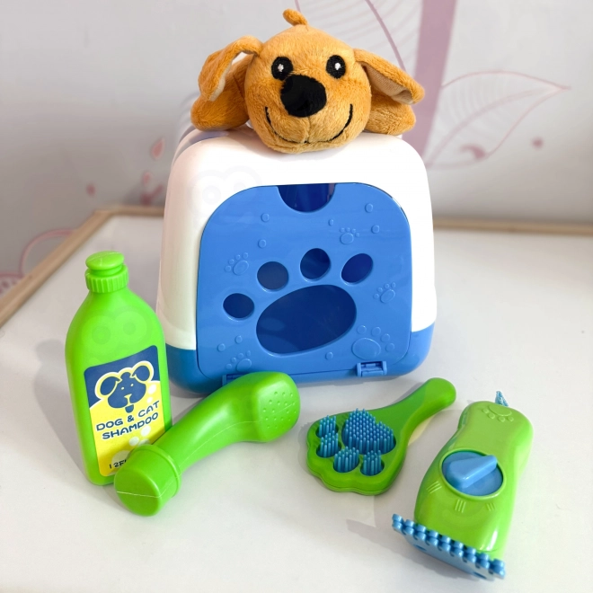 Set veterinario portatile con cagnolino Woopie