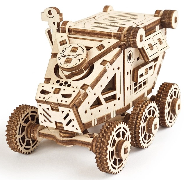 Ugears Puzzle Meccanico 3D in legno di Rover di Marte