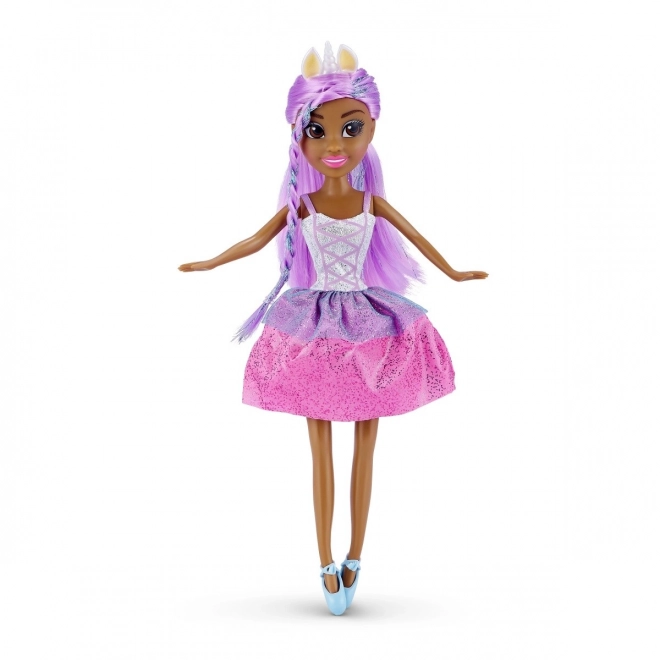 Bambola Principessa Sparkle e Unicorno 10,5 pollici