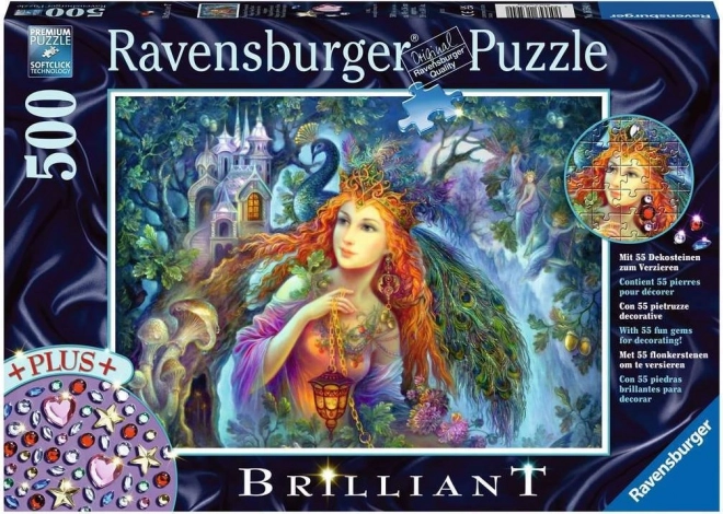 Puzzle brillante con gemme 500 pezzi