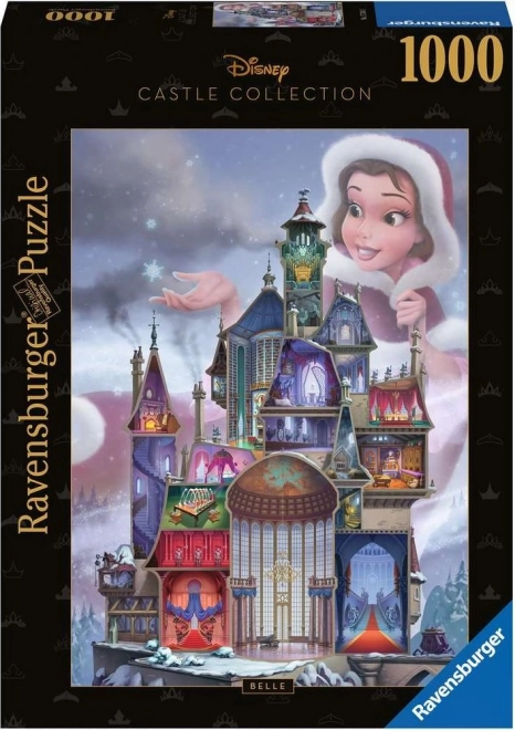 Puzzle Ravensburger Castelli Disney: Belle 1000 Pezzi