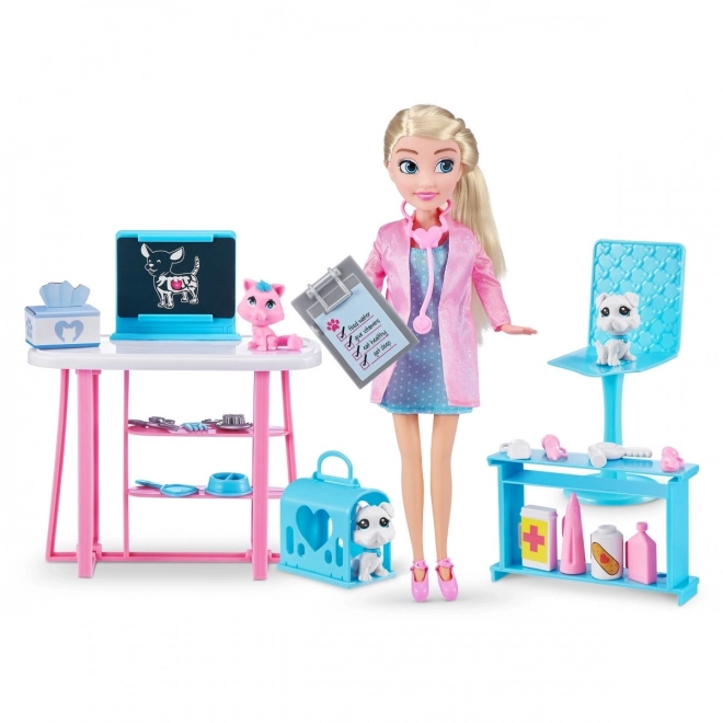 Set da gioco clinica veterinaria Sparkle Girlz