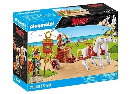 Set Playmobil Asterix: Carro Romano di Bruto