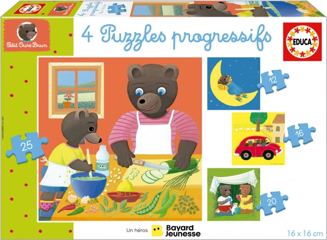 Puzzle Petit Ours Brun per bambini