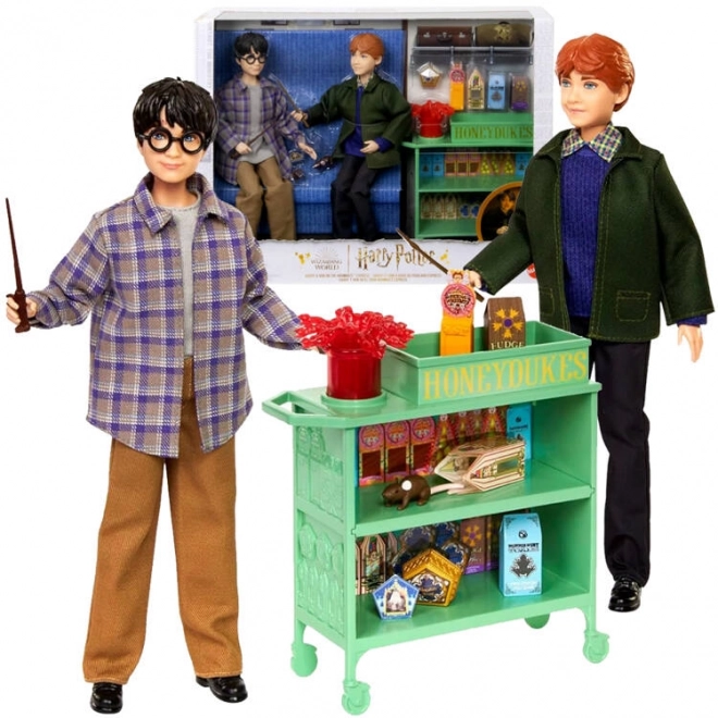 Mattel Set Lalka Harry Potter e Ron su Treno di Hogwarts