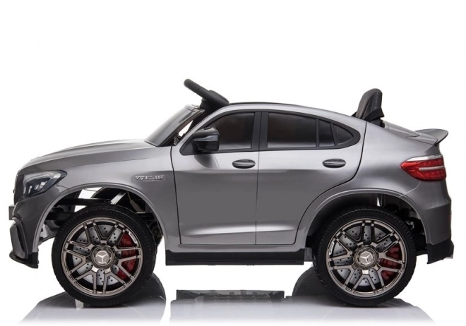 Auto elettrico per bambini Mercedes GLC 63S Argento Verniciato 4x4