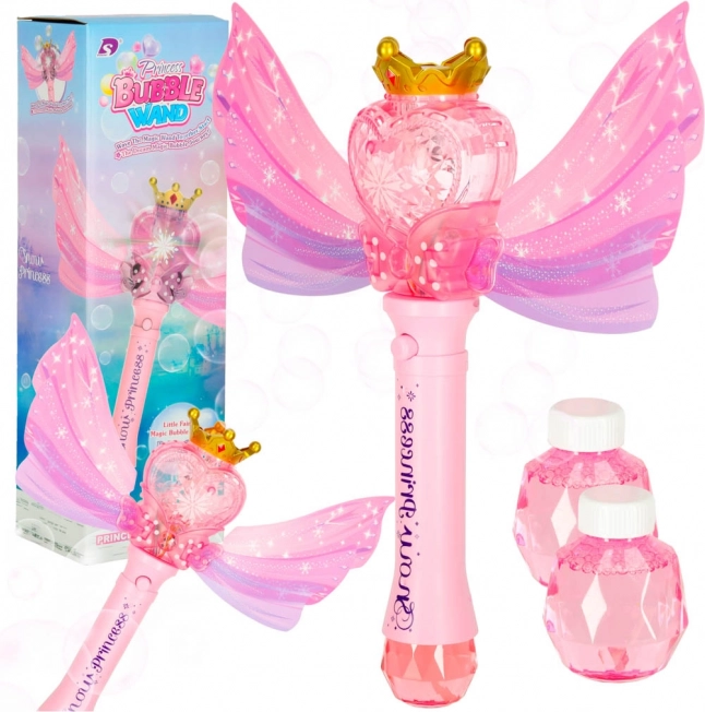 Macchina per bolle di sapone Bacchetta magica principessa