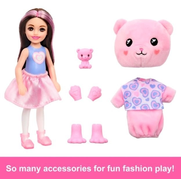 Barbie Cutie Reveal Chelsea edizione pastello - Orso