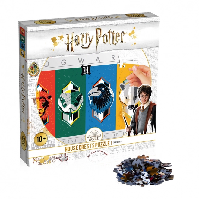 Puzzle stemma delle case di Harry Potter