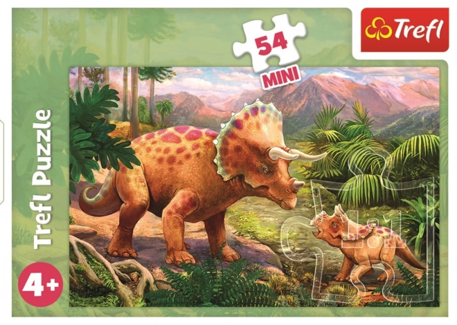 Puzzle 54 pezzi mini - Dinosauri incredibili