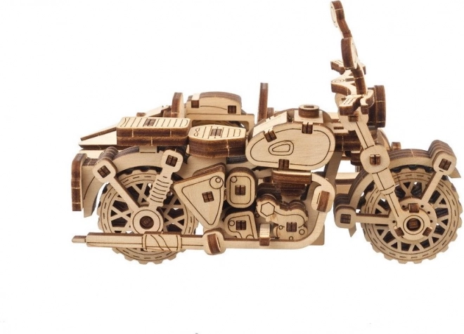 Puzzle Meccanico in Legno 3D UGEARS Harley Potter Moto Volante di Hagrid