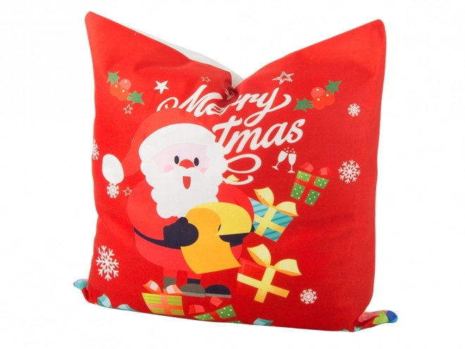 Cuscino natalizio con Babbo Natale 45x45