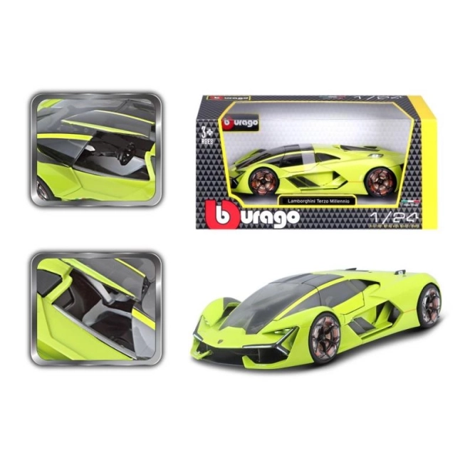 Lamborghini Terzo Millennio verde 1:24