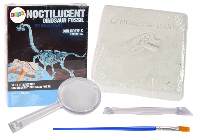 Set archeologico scavo dinosauro scheletro 3D Brachiosaurus