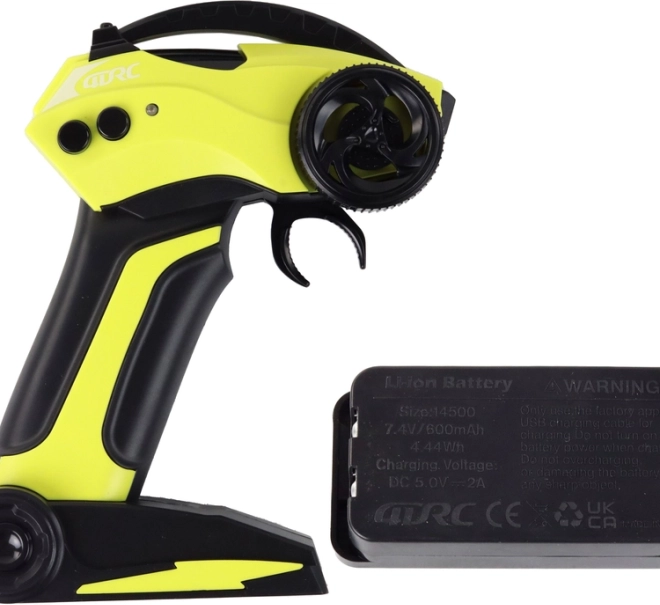 Radiocomando ergonomico 2,4 GHz e dotazione completa