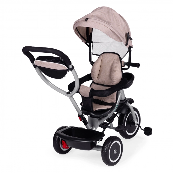 Triciclo Passeggino 2-in-1 Beige ECOTOYS
