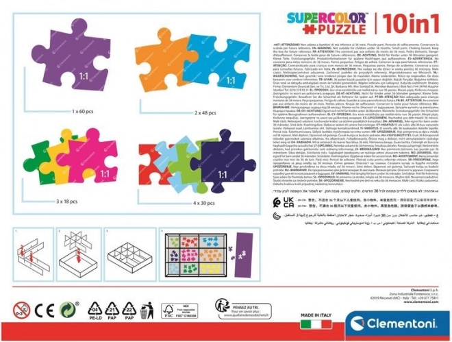 Clementoni puzzle Peppa Pig 10 puzzles in 1