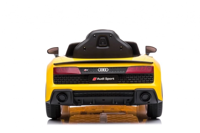 Auto a batteria giallo AUDI R8