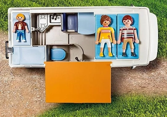 Set familiare divertente 9318 Gita in camper