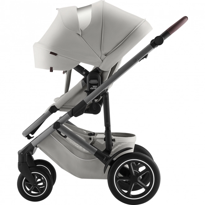 Passeggino Smile 5Z con navicella Lux, Grigio Lino