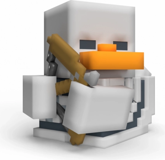 Aspetto iconico di MINECRAFT Skeleton
