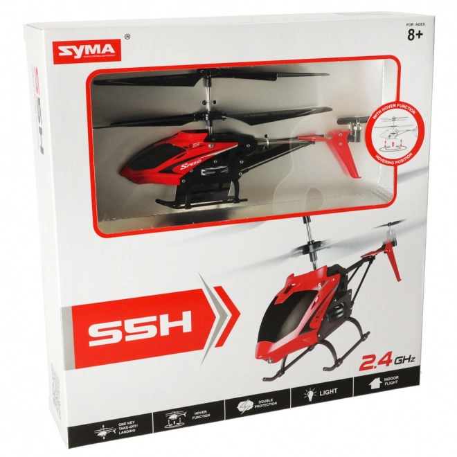 Elicottero radiocomandato SYMA S5H nero – rosso