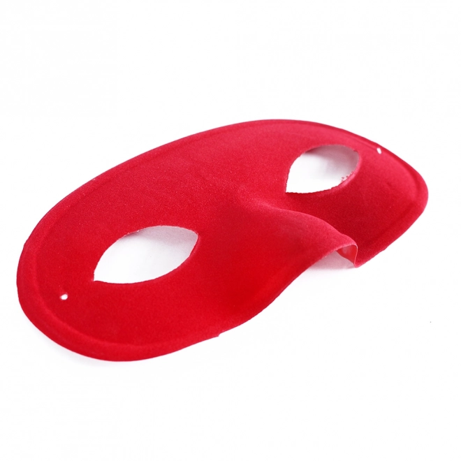 Maschera da festa rossa