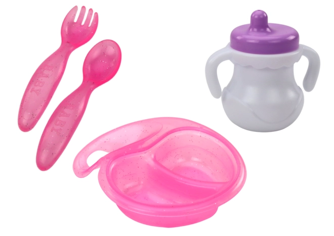 Set di stoviglie pratico per le piccole manine