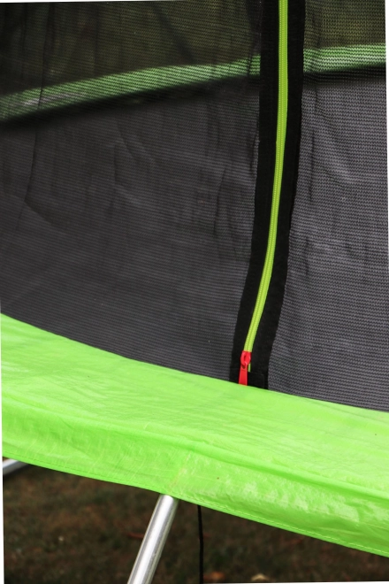 Trampolino Deluxe con Rete di Protezione e Scala