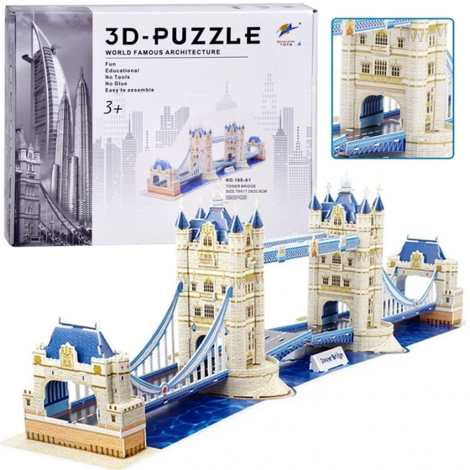 Puzzle 3D Ponte di Londra 120 Pezzi