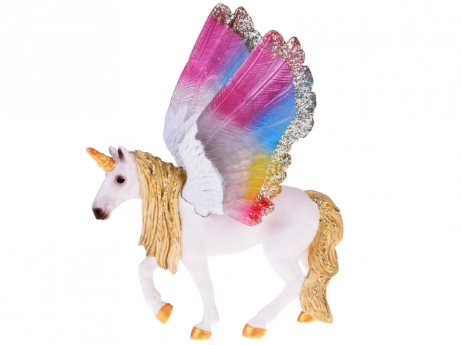 Figurina Fatata Unicorno Pegaso con Ali