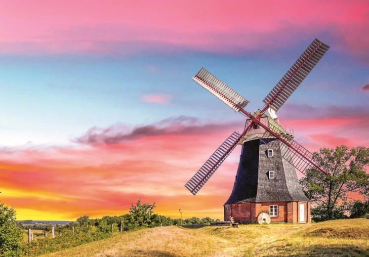 Puzzle Ravensburger Mulino a vento 300 pezzi