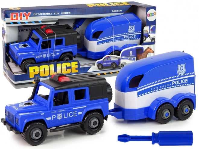 Auto da Polizia Fai Da Te per Bambini