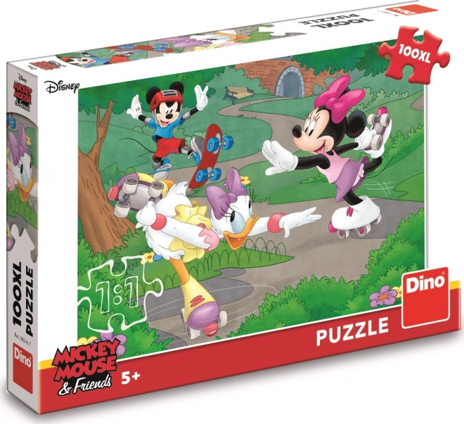 Puzzle XL Minnie sportiva