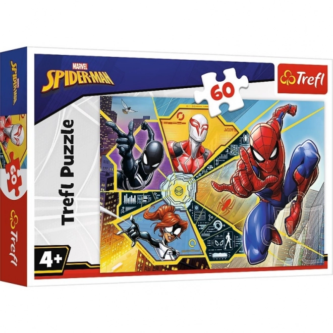 Puzzle SPIDERMAN Ragnatela 60 pezzi