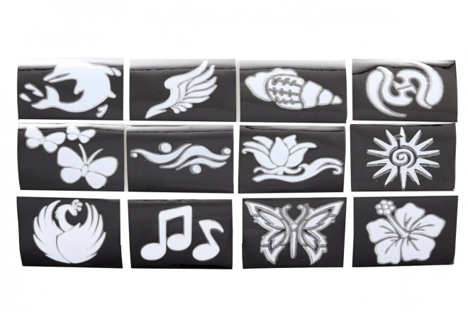 Set per tatuaggi glitterati per bambini