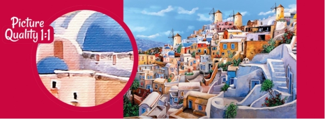 Puzzle Colorato Santorini 1000 Pezzi