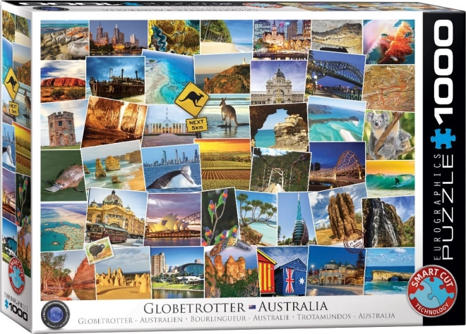 Puzzle collezione Globetrotter - Australia 1000 pezzi