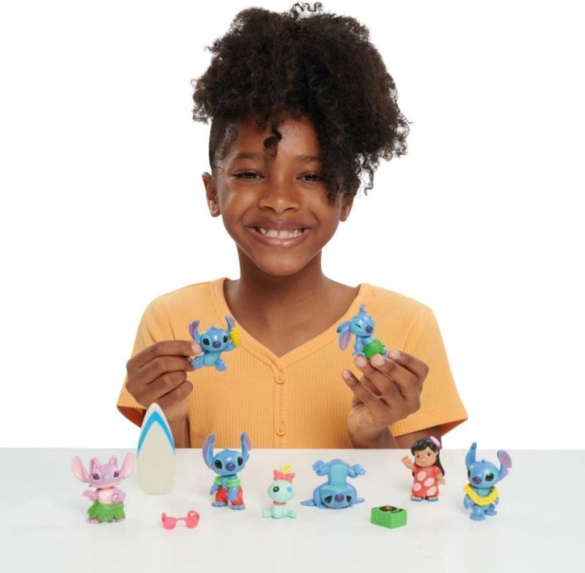 Set di figurine Stitch Deluxe